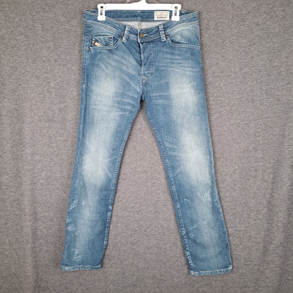 Diesel Darron Men's 32x30* Wash 0888D_Stretch Regular Slim Tapered STONE Wash